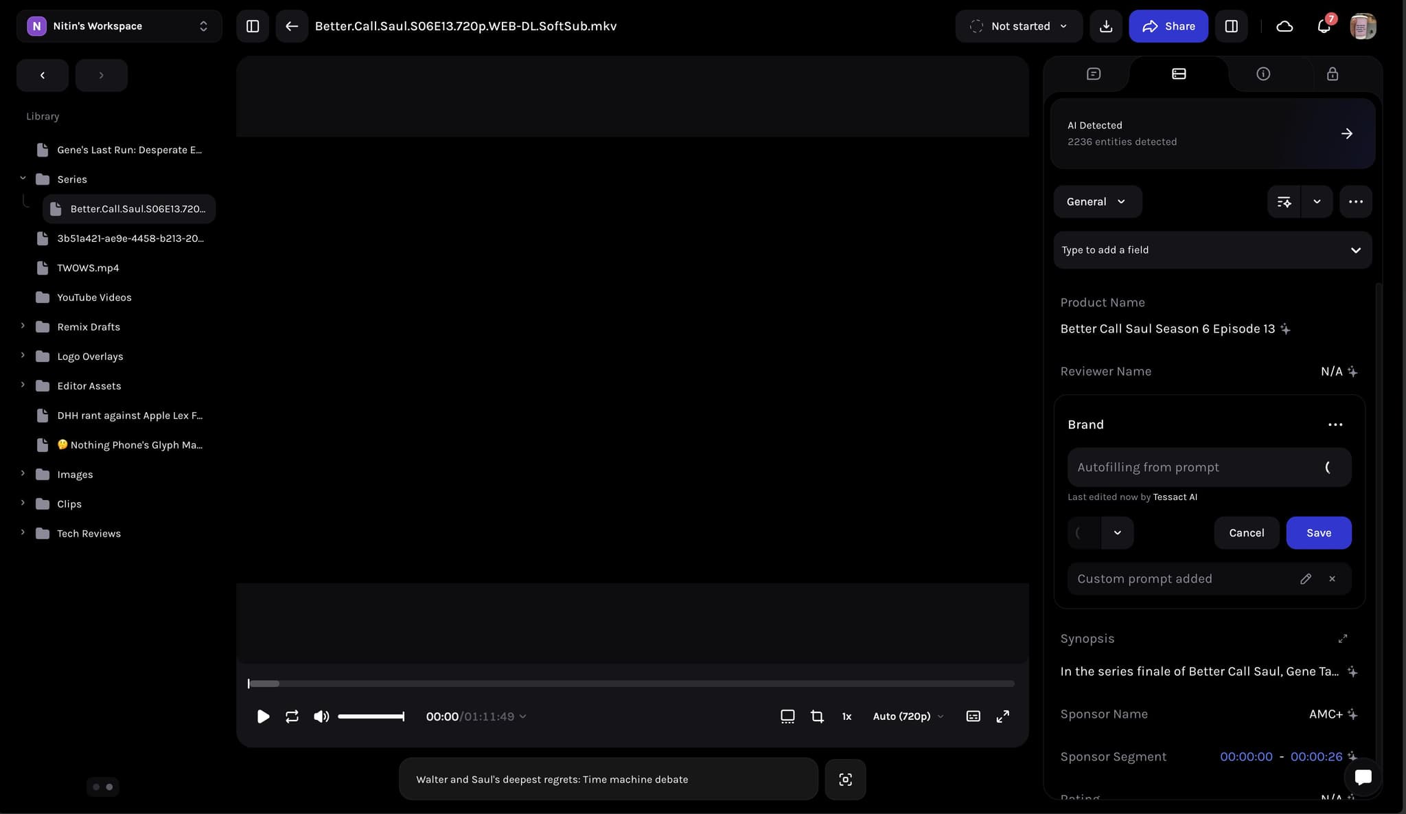 AI-Powered Metadata Autofill
